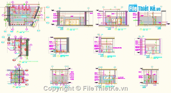 bản vẽ cad,phòng tắm,cad phòng tắm